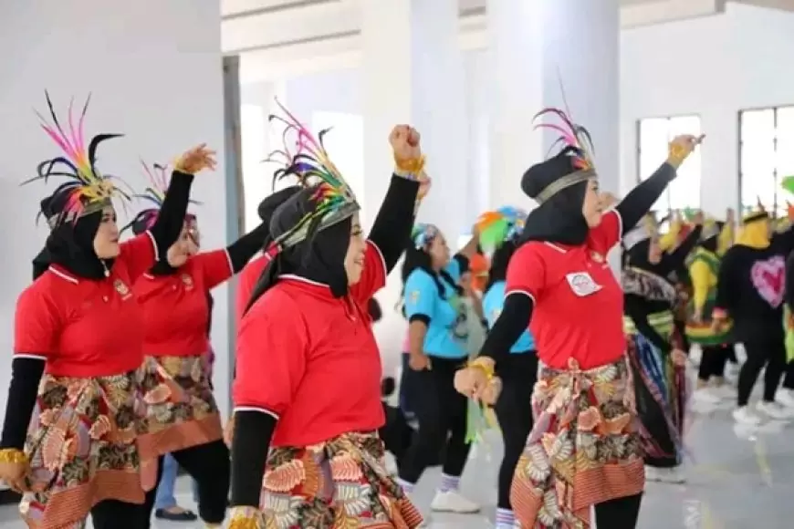 Lomba Senam Piala Bupati Jember Nusantara Resmi Dibuka 