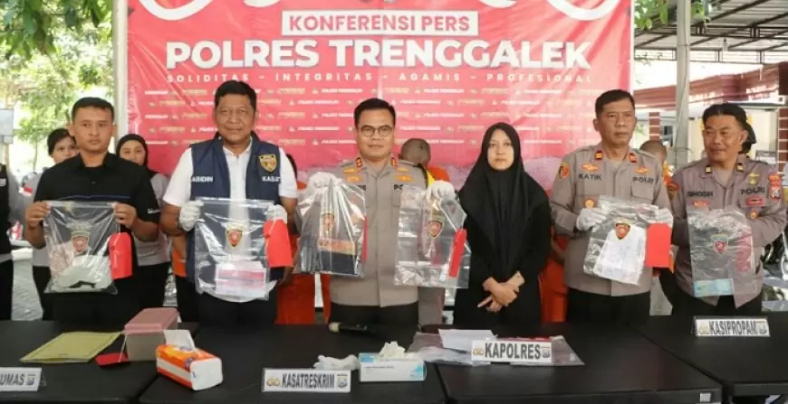 Polres Trenggalek Tangkap 7 Pelaku Pencurian Toko Emas, Kerugian Capai Rp 30 Juta
