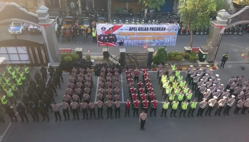 Polres Tulungagung Terjukan 1600 Personil, Amankan Pengesahan Warga Baru PSHT 2024