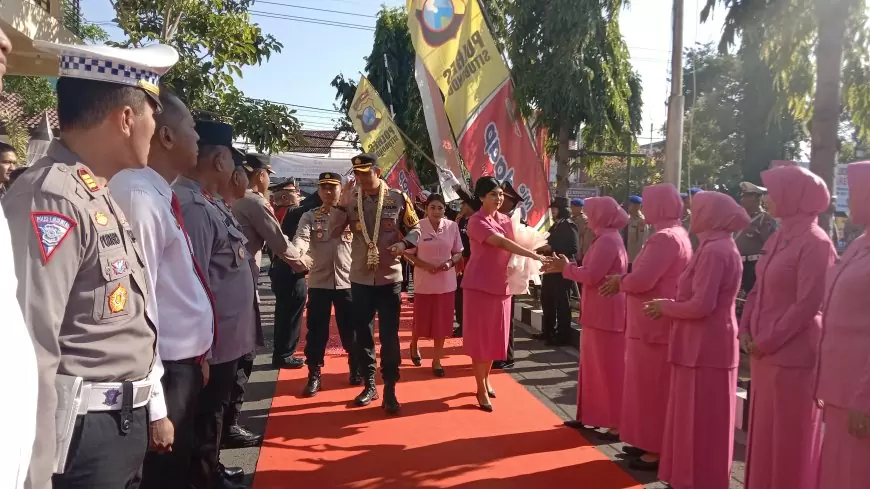 Polres Situbondo Resmi di Nahkodai AKBP Rezi Dharmawan
