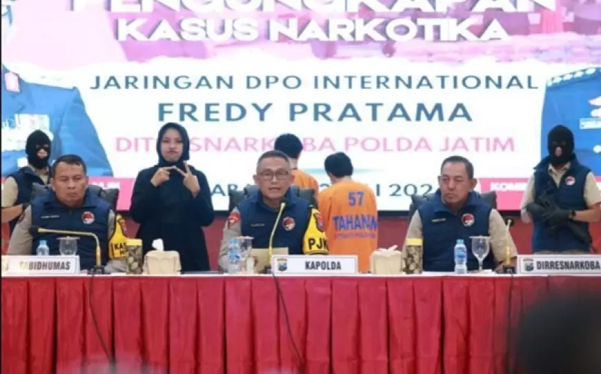 Pengedar Sabu Jaringan Internasional Digulung 