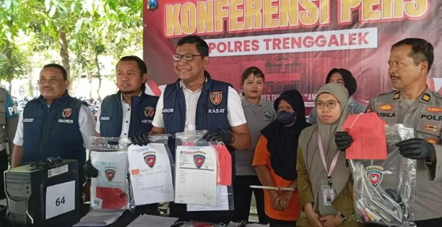 Polres Trenggalek Bongkar Kasus Korupsi Dana BOS di SMP, Tersangka Berhasil Diamankan