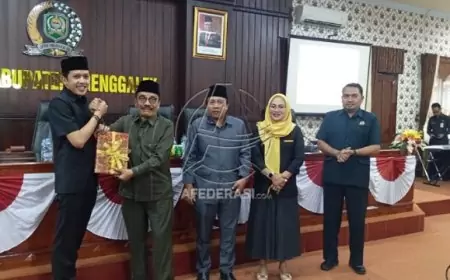 DPRD Trenggalek Gelar Rapat Paripurna, Penyampaian Penjelasan Nota Raperda Perubahan APBD TA 2024