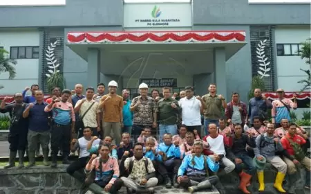 Sinergi PTPN I Regional 5 Kebun Kalitelepak dan PG Glenmore Optimalkan TMA 2024