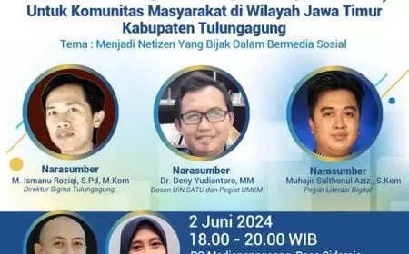 Jadwal Literasi Digital di Jawa Timur 2 Juni