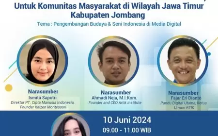 Jadwal Literasi Digital di Jatim 10 Juni