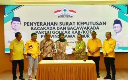 Partai Golkar Usung Ipuk-Mujiono Maju di Pilkada Banyuwangi 2024