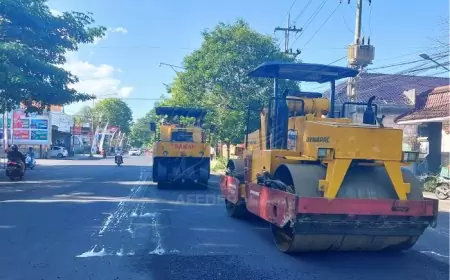 DPU CKPP Banyuwangi Lakukan Perbaikan Jalan Sepanjang 600 Km