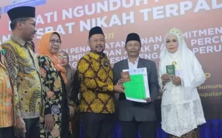 Pemkab Gresik Gelar Sidang Itsbah Nikah Terpadu Gratis, 77 pasangan Miliki Dokumen Sah