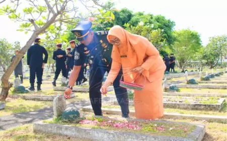 Lapas Kelas IIA Banyuwangi lakukan Ziarah dan Tabur Bunga Memperingati Hari Pengayoman Ke-79