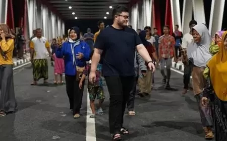 Mas Dhito Cek Kesiapan Jembatan Jongbiru Jelang Difungsikan