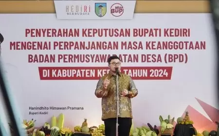 Masa Keanggotaan Tambah 2 Tahun, Mas Dhito Minta BPD Lakukan Fungsi Check and Balance