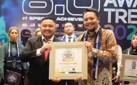 RSUD dr Karneni Campurdarat Raih Penghargaan Bergengsi The Most Struggled Hospital 2024