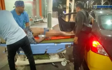 Maling Motor Babak Belur Dihajar Warga