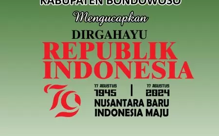 Segenap Pimpinan dan Anggota DPRD KABUPATEN BONDOWOSO Mengucapkan DIRGAHAYU REPUBLIK INDONESIA