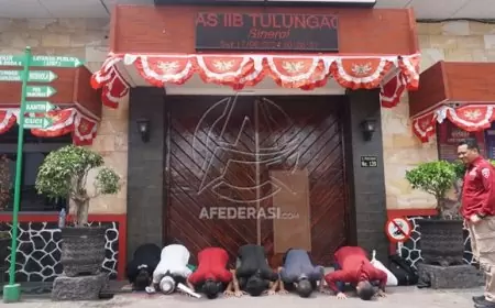 Enam Narapidana Lapas Tulungagung Bebas di Hari Kemerdekaan ke-79