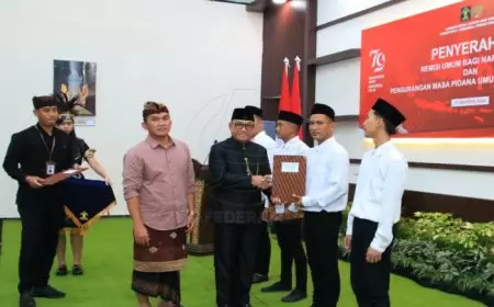 592 Narapidana Banyuwangi Terima Remisi di HUT ke-79 RI, Enam Langsung Bebas