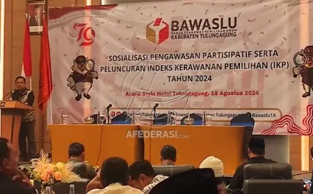 Sosialisasi IKP 2024, Bawaslu Tulungagung Fokus pada Pengawasan Pemilu