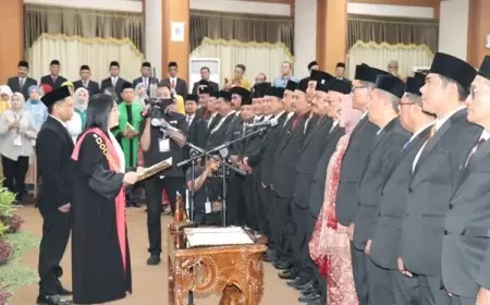 50 Anggota DPRD Gresik Peroode 2024-2029 Resmi Dilantik, Ini Nama-namanya