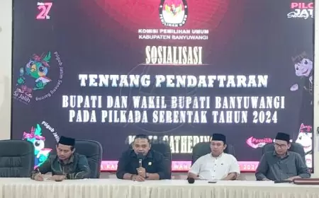 KPU Banyuwangi Pendaftaran Pilkada Serentak 2024 Dimulai 27 Agustus