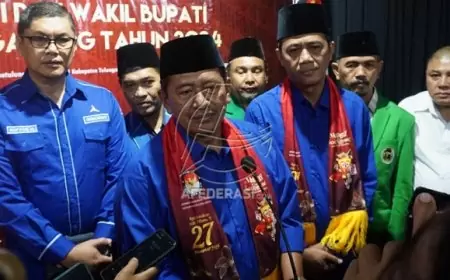 Santoso dan Kh Samsul Umam Resmi Daftar Pilkada Tulungagung 2024, Janji Bawa Perubahan