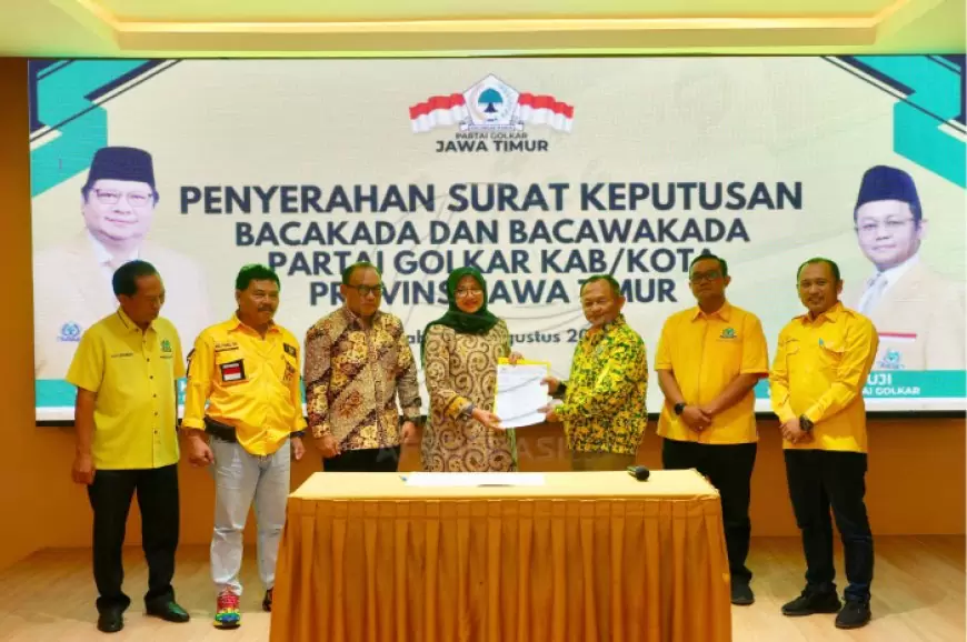 Partai Golkar Usung Ipuk-Mujiono Maju di Pilkada Banyuwangi 2024