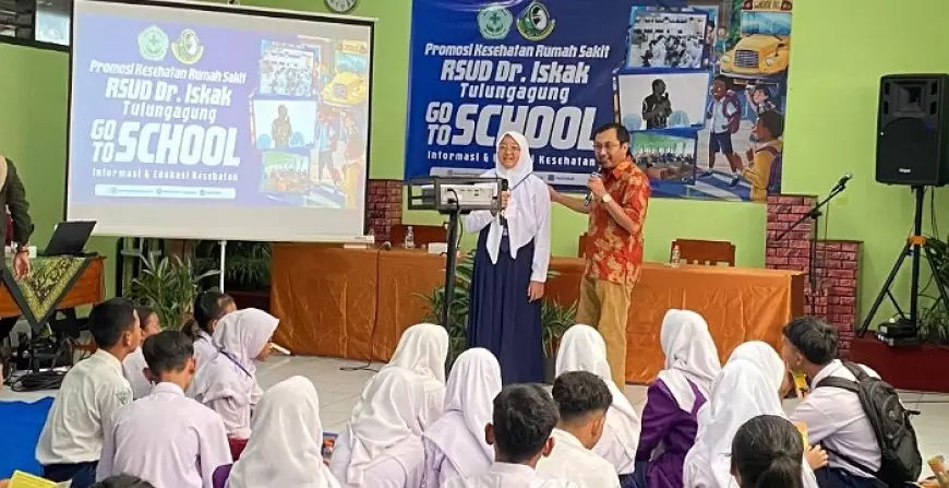 RSUD dr. Iskak Edukasi Pelajar SMPN 2 Tulungagung tentang Kesehatan Mental dan Reproduksi