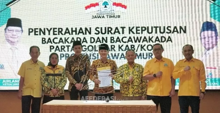 Golkar Mantapkan Dukungan untuk Incumbent Nur Arifin - Natanegara di Pilkada Trenggalek 2024