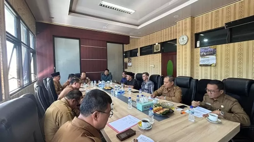 Bupati Hendy Sampaikan Surat Permohonan Pembahasan KUA PPAS TA 2025