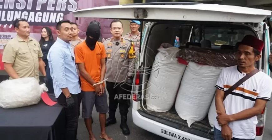 Buronan Curanmor Akhirnya Tertangkap, Terungkap Modus Pencurian Tembakau di Tulungagung