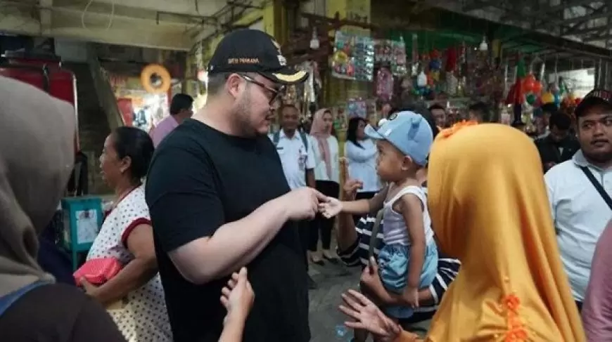 Relokasi Pasar Kandangan, Mas Dhito Ajak Dialog Pedagang