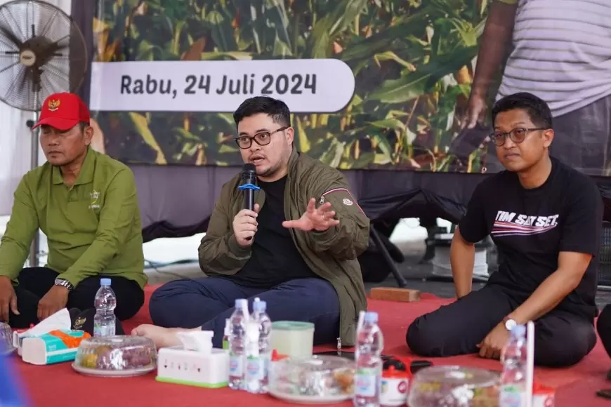 Diskusi Bareng Petani, Mas Dhito Petakan Potensi Pertanian Jagung