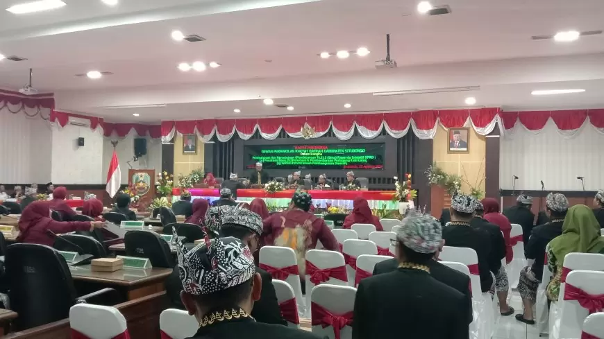 DPRD Situbondo Gelar Rapat Paripurna, Bahas Lima Raperda Inisiatif