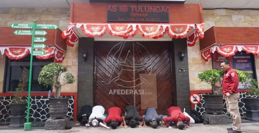 Enam Narapidana Lapas Tulungagung Bebas di Hari Kemerdekaan ke-79