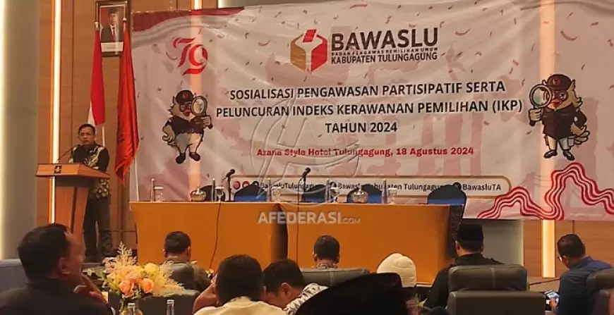 Sosialisasi IKP 2024, Bawaslu Tulungagung Fokus pada Pengawasan Pemilu