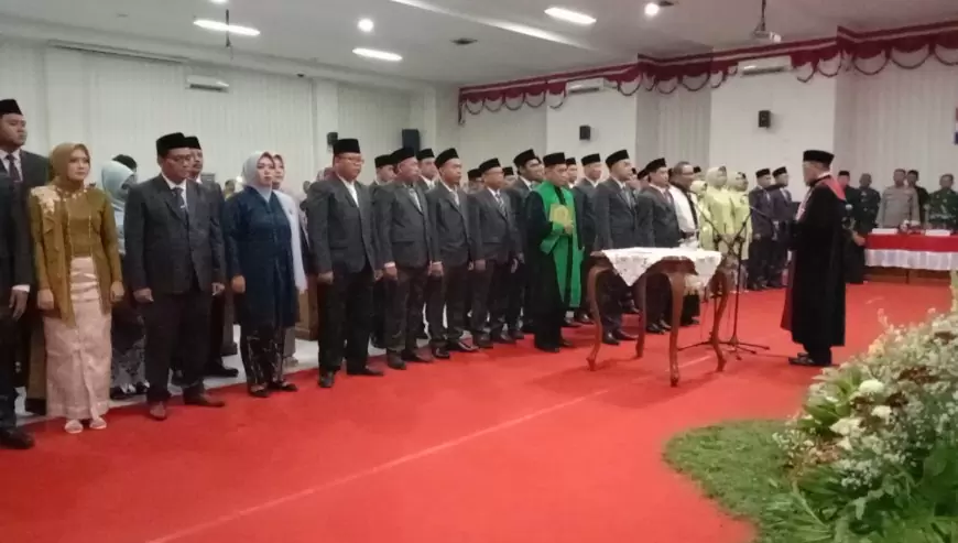 45 Anggota DPRD Situbondo Resmi Dilantik, PKB Dominasi Kursi