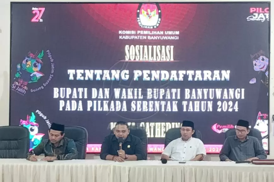 KPU Banyuwangi Pendaftaran Pilkada Serentak 2024 Dimulai 27 Agustus