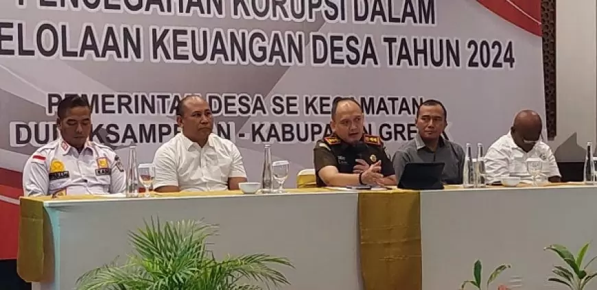Gandeng Instansi APH dan Media, AKD Duduksampeyan Gresik Sosialisasi Pengelolaan DD dan Kejurnalistikan