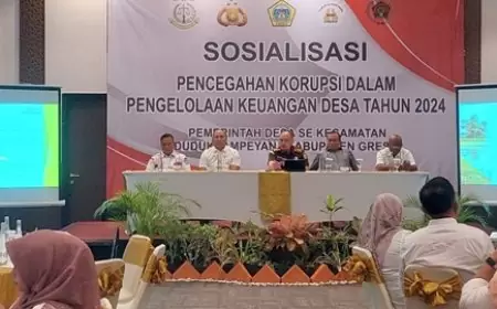Gandeng Instansi APH dan Media, AKD Gresik Sosialisasi Pengelolaan DD