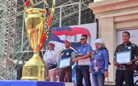 Koleksi 30 Medali Emas, Kecamatan Gresik Kota Jadi Juara Umum Porkab 