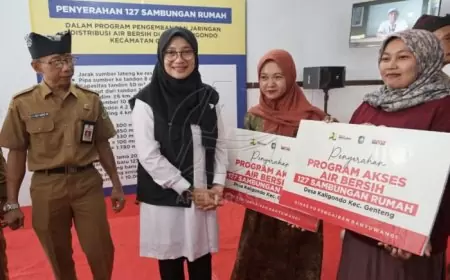 DPU Pengairan Terus Perluas Akses Air Bersih Masyarakat Banyuwangi