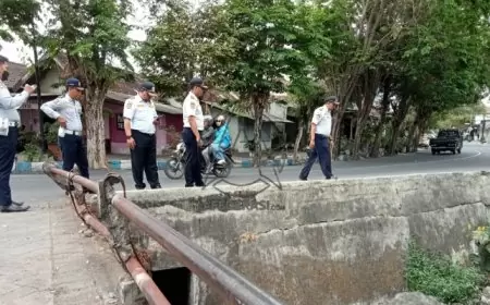 Dinas Perhubungan Tulungagung Bakal Pasang Water Barrier di Tikungan Maut Pasca Kecelakaan