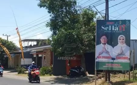 Baliho Bakal Paslon di Tulungagung Tuai Kontroversi, Bawaslu Investigasi Penggunaan Logo Pemkab