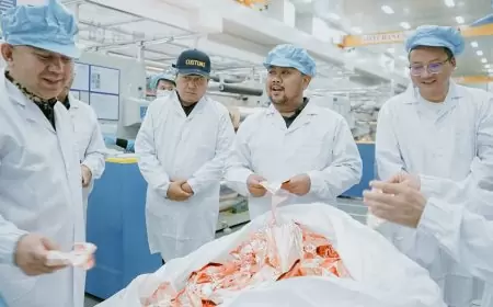 Lepas Ekspor Copper Foil di KEK JIIPE, Bupati Gresik: Dapat Serap Tenaga Kerja Lokal