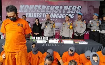 Polres Tulungagung Bongkar Jaringan Narkoba yang Dikendalikan dari Lapas Magetan, Amankan 5,5 Ons Sabu