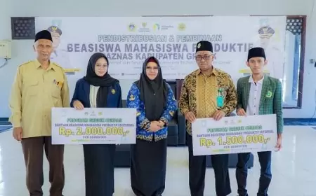 Peduli Pendidikan, 76 Mahasiswa Baru  Terima  Beasiswa Produktif Mahasiswa