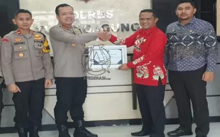 Kalapas Tulungagung Serahkan Penghargaan ke Polres, Perkuat Sinergi Antar APH