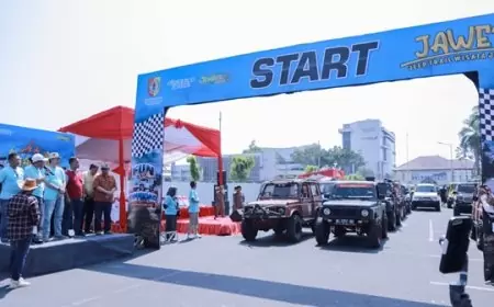 Ratusan Peserta Ikuti Jeep Trail Wisata Jember