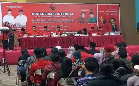 Konsolidasi Partai PDI Perjuangan, Mardinoto Targetkan 48% Suara di Pilkada 2024