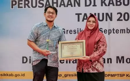 Tren Investasi Gresik 2024 meningkat, Pemkab Gresik Apresias Pelaku Usaha dalam Pembangunan Daetah
